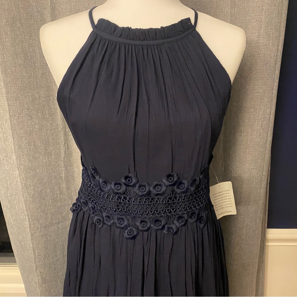 Navy sun dress